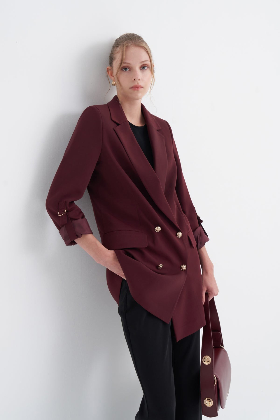C-0002 TRAPHY CEKET 38-46 BORDO