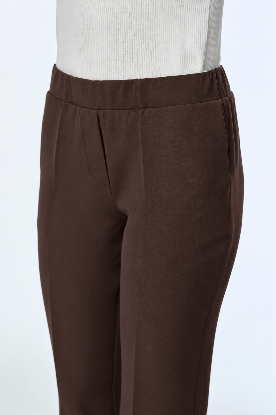 P-0148 TRAPHY PANTOLON 38-48 KAHVE