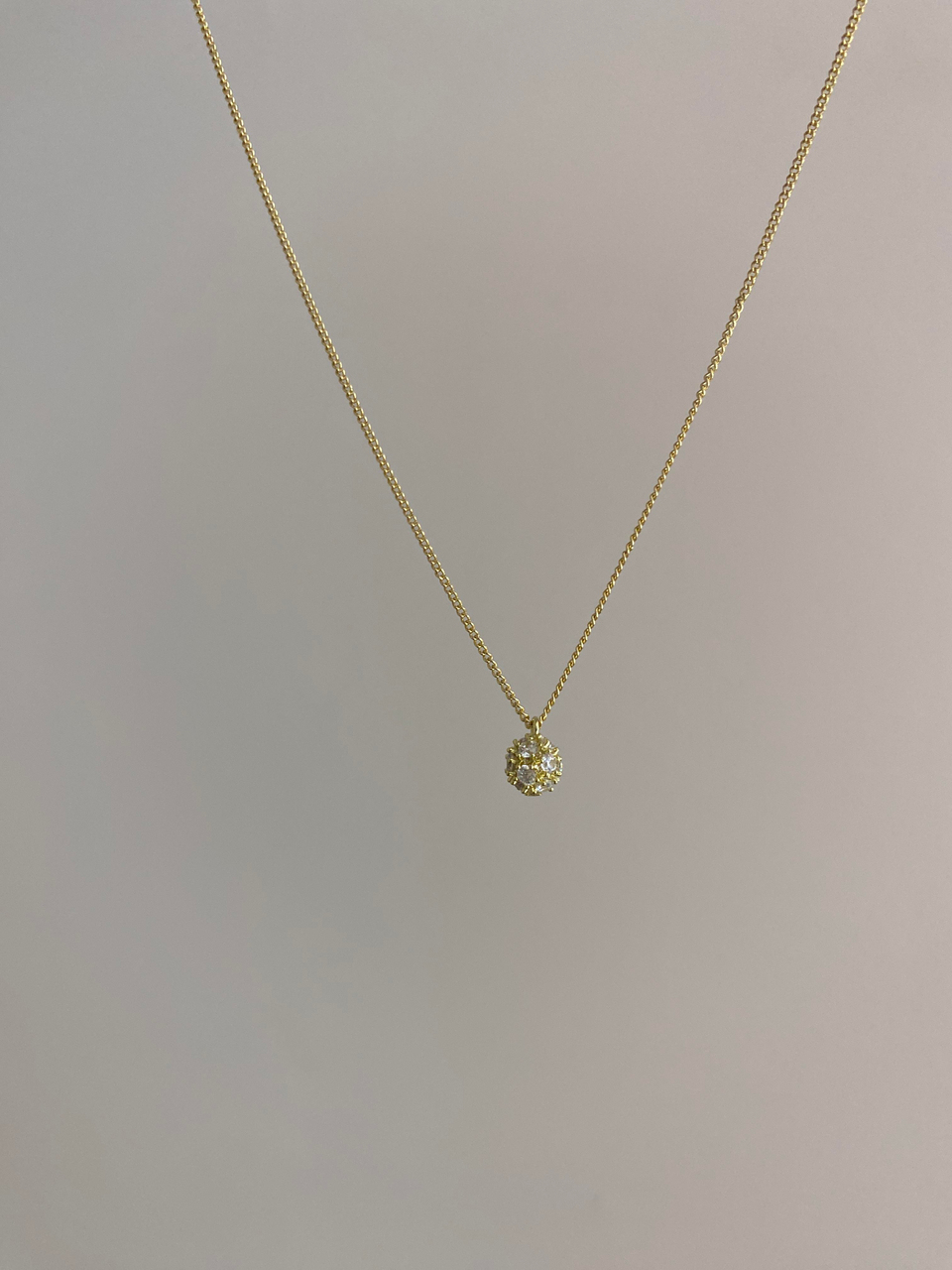 Mini Küre Uçlu Kolye/Xuping