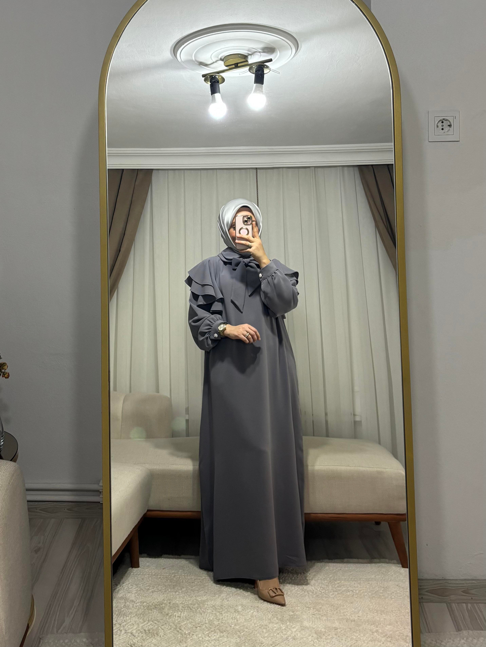 Elmas Elbise | Antrasit Gri
