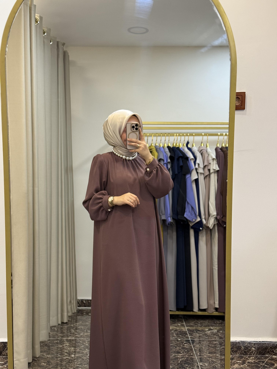 Livza Model Elbise | Menekşe