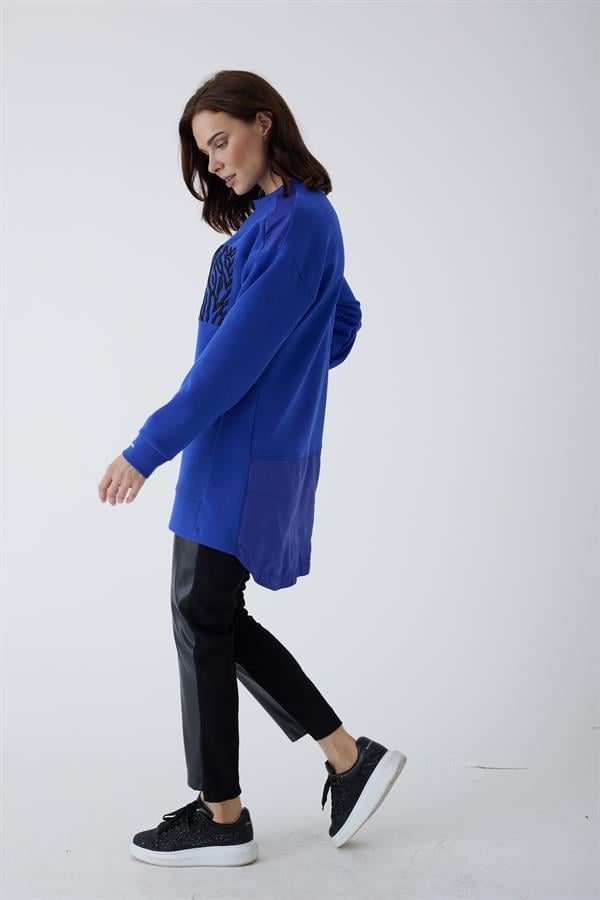 MOODBASİC ÖNÜ DERİ GARNİLİ PANTOLON