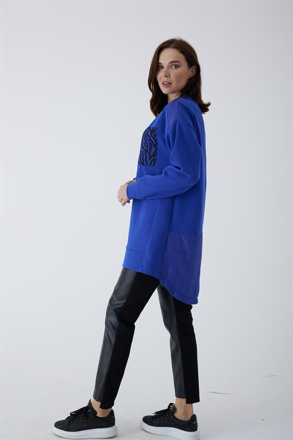 MOODBASİC ÖNÜ DERİ GARNİLİ PANTOLON