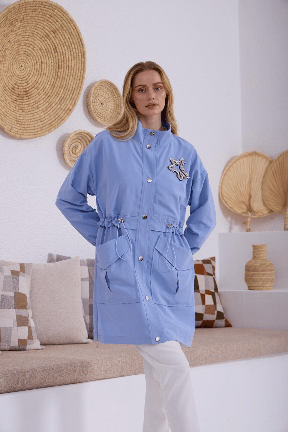 MOODBASIC TAŞ İŞLEMELİ TRENCH