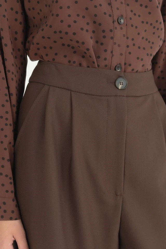 NİHAN İki Pileli Palazzo Pantalon