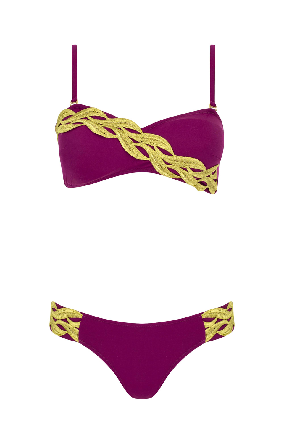 Bionda Bordo Bikini Takımı