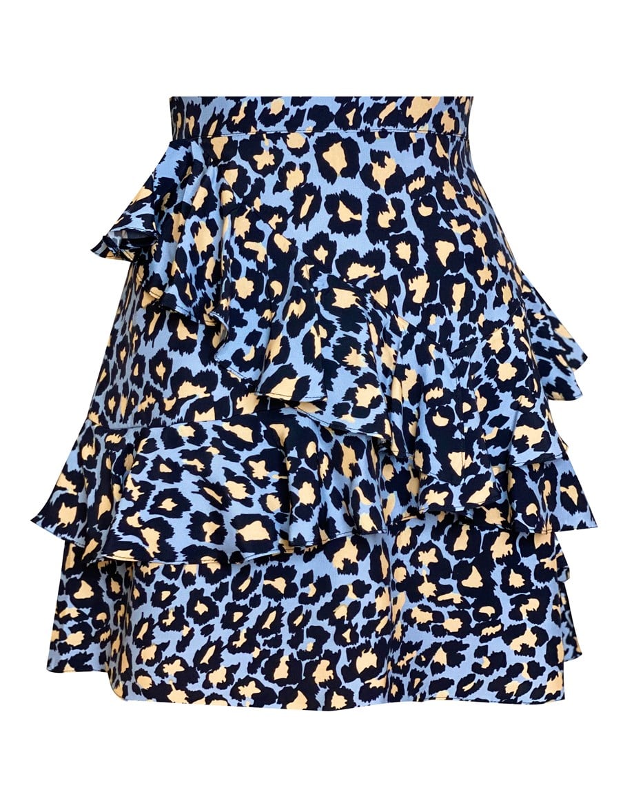 Blue Leopard Mini Etek