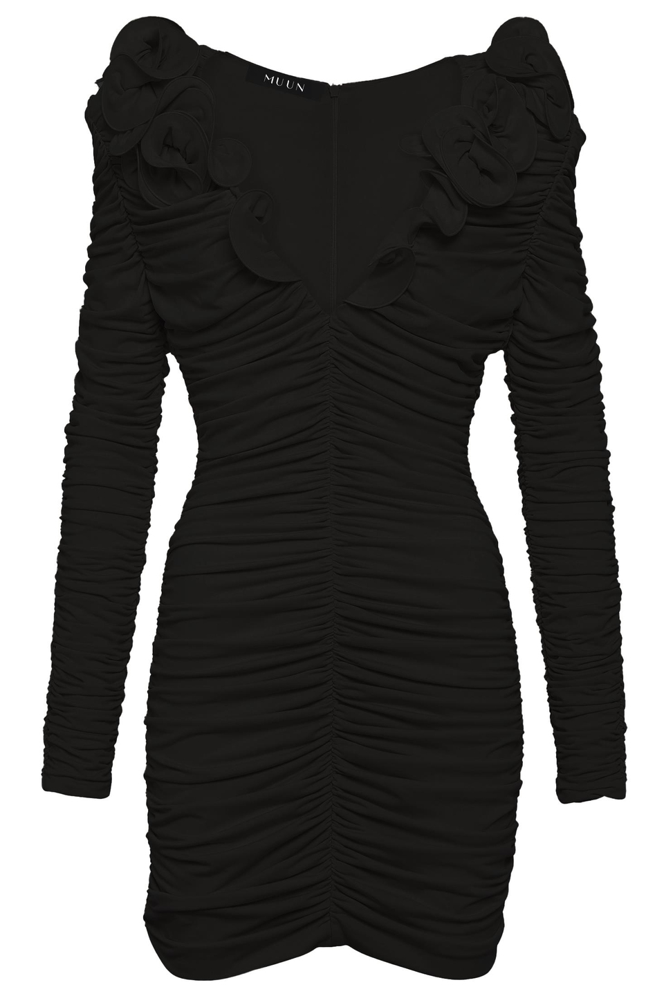 FLAWLESS BOUQUET DRESS in BLACK