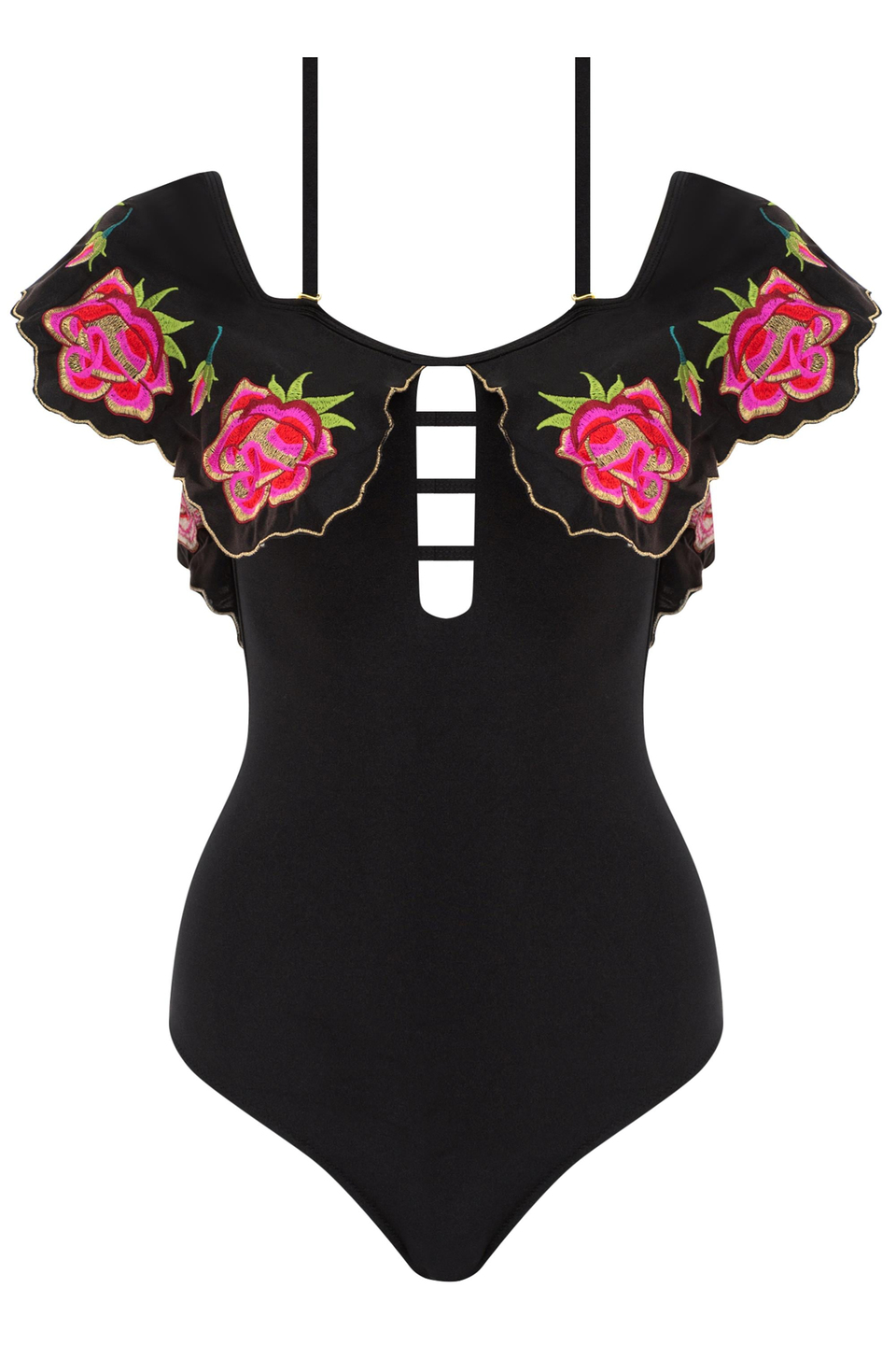 Giselle Black One Piece Swimsuit