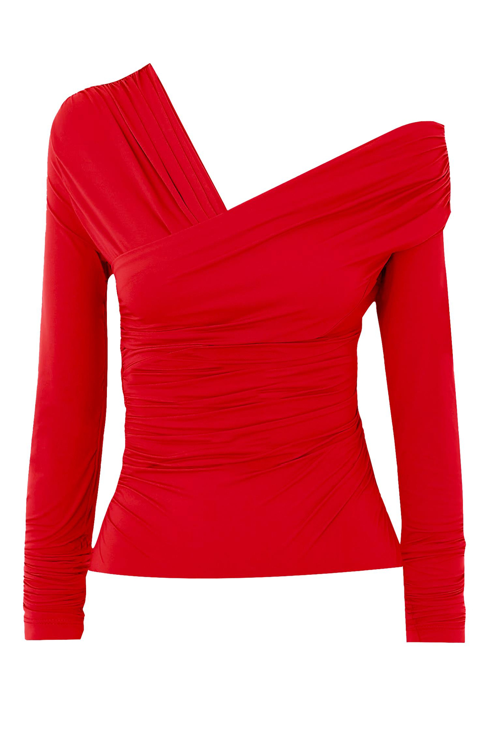 GOLDSIGN RED BLOUSE
