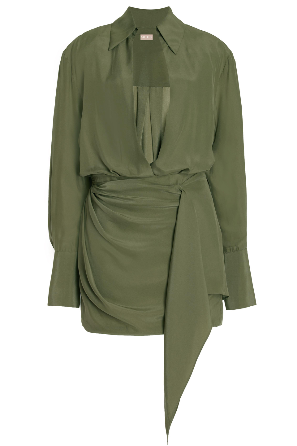 KHAKI CHIC CONTOUR DRESS