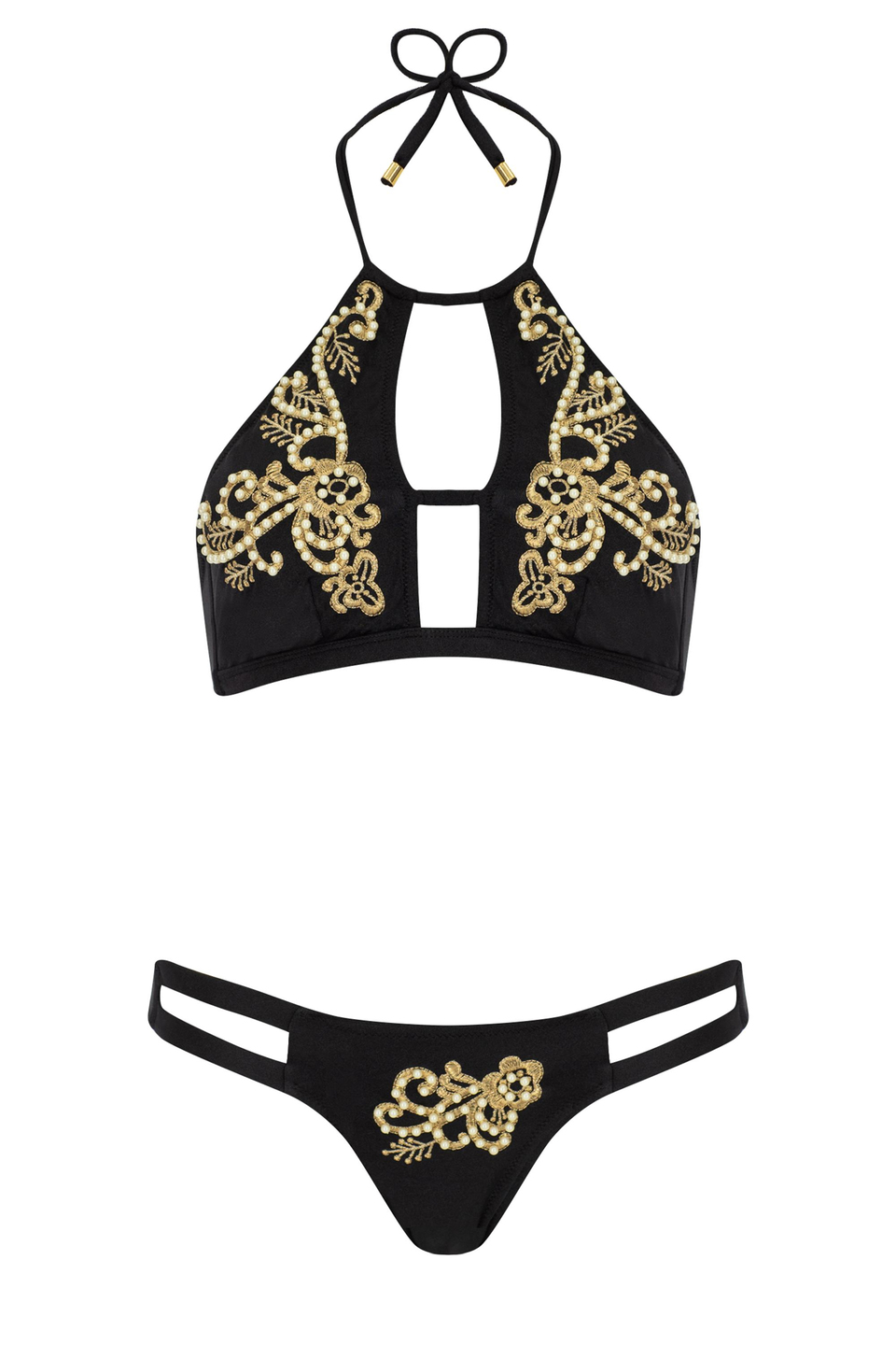 Mia Black Two Piece