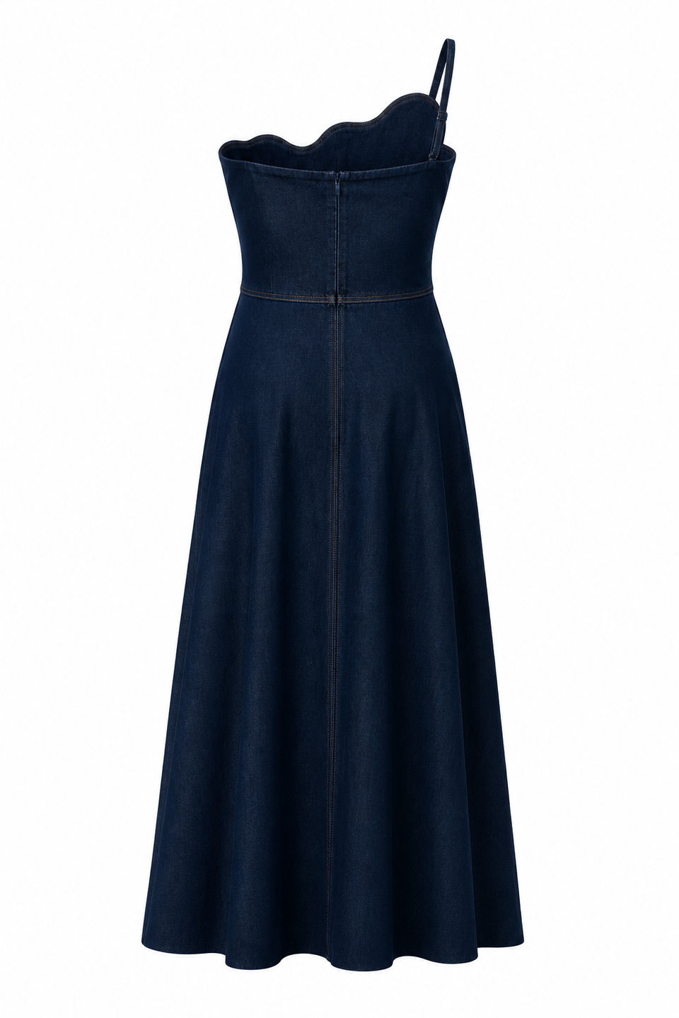 MUUN Elbise Azzurra