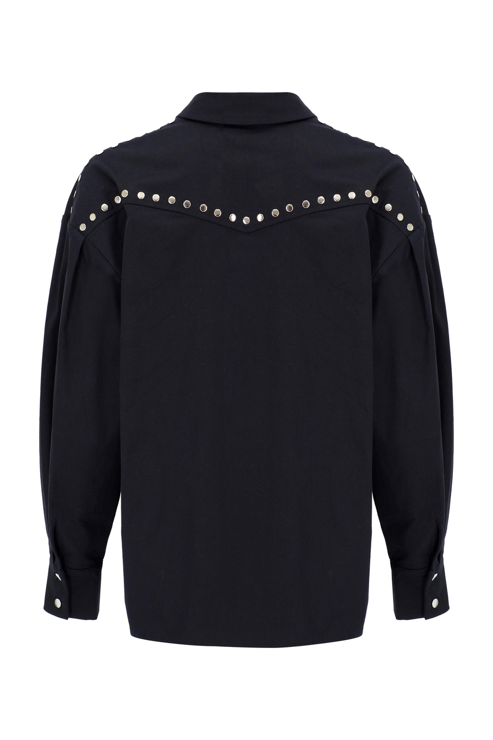 NORA BLACK STAPLE SHIRT
