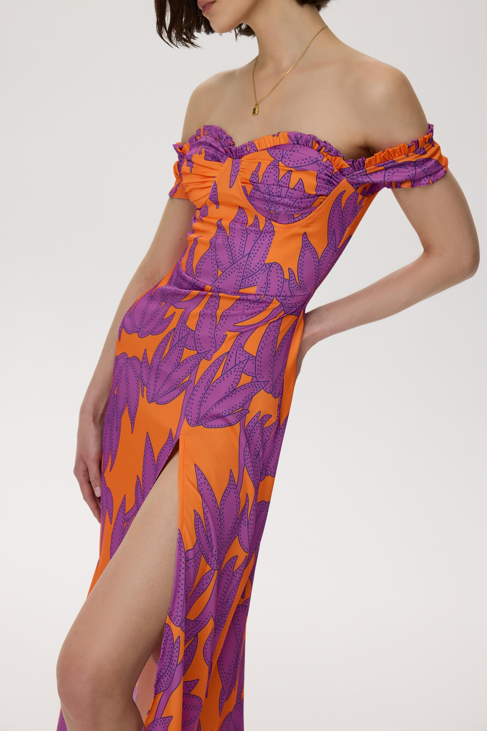 PALMETTO BREEZE MIDI DRESS