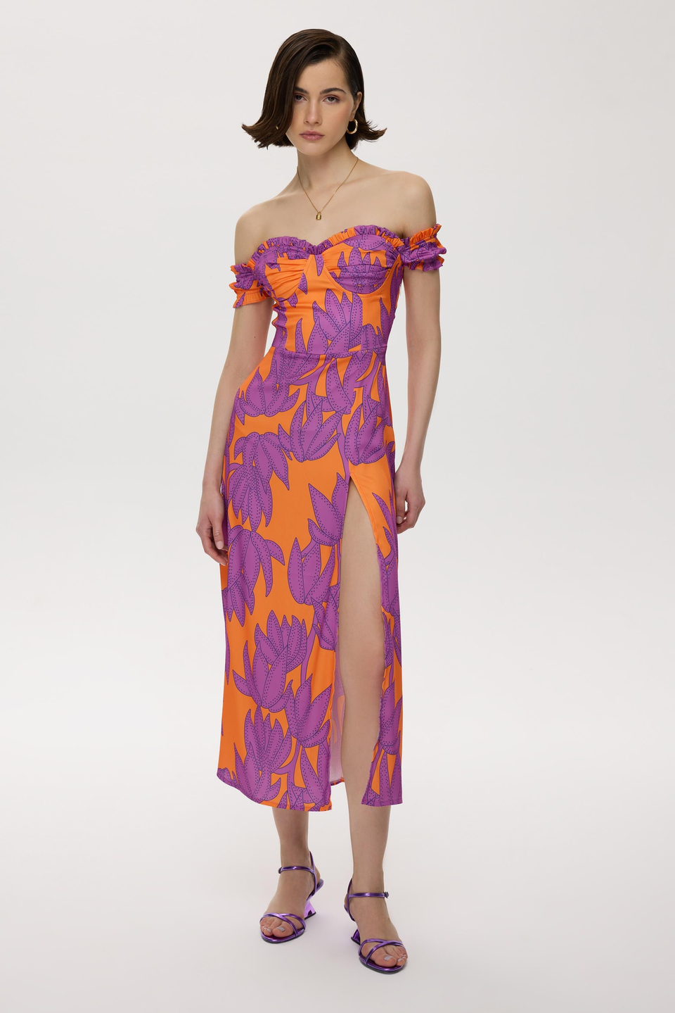 PALMETTO BREEZE MIDI DRESS