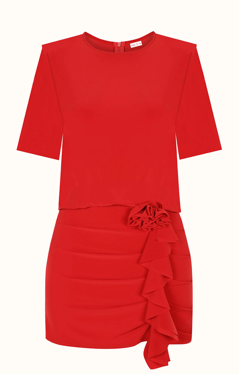 RED ROSE EMBELLISHED 