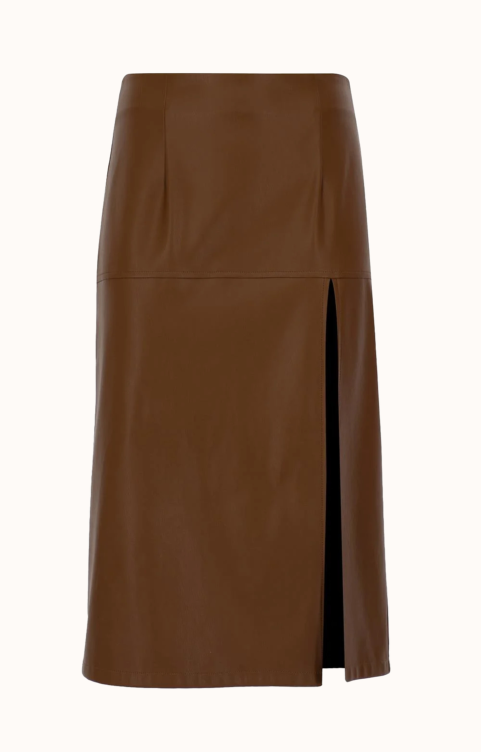 STARRY NIGHT LEATHER MAXI SKIRT