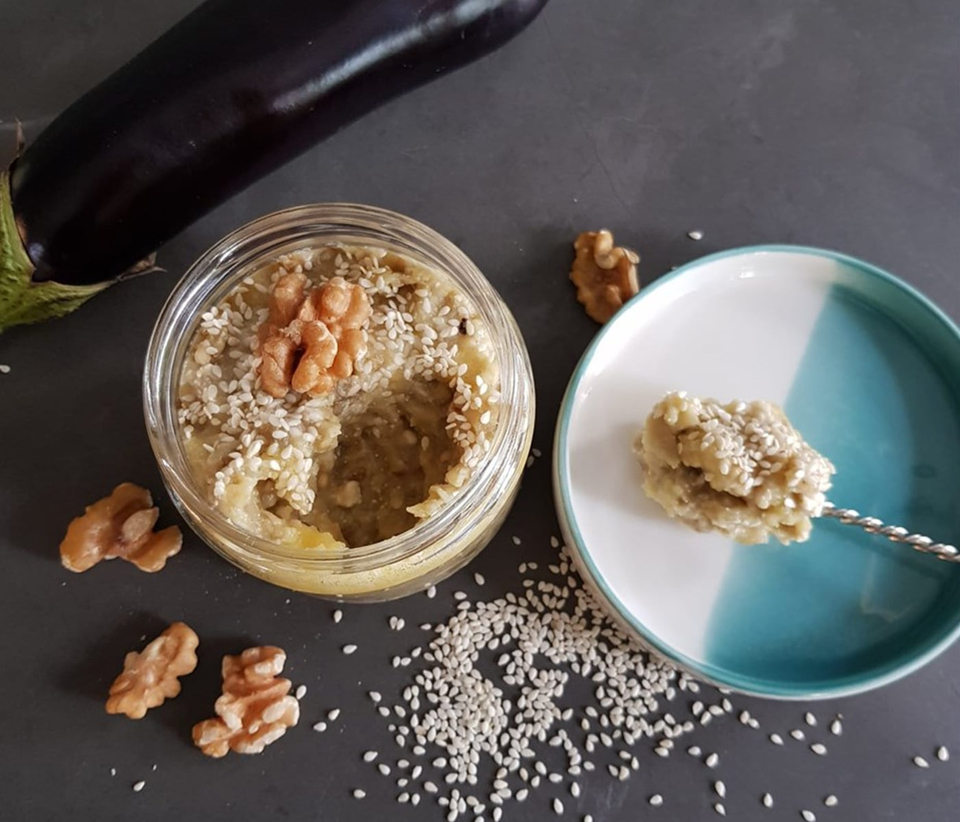 Grilled Eggplant with Honey and Cheese - 250 g