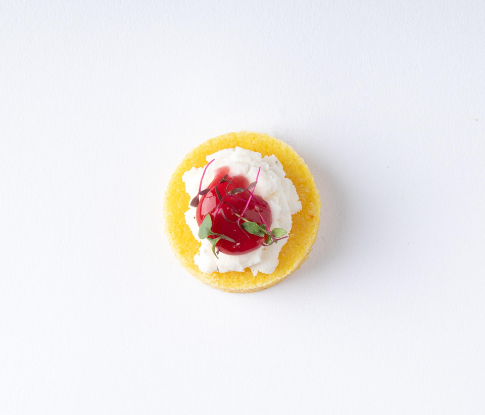 Goat Cheese Canapés -15 pcs