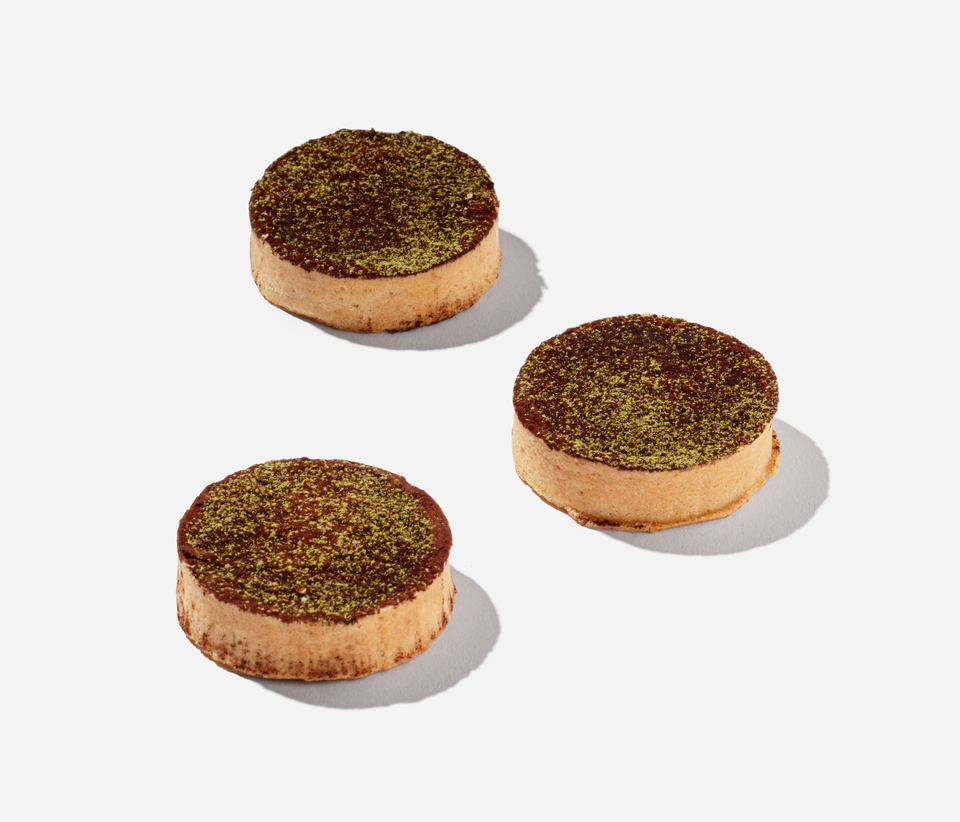 Matcha Tiramisu Tart
