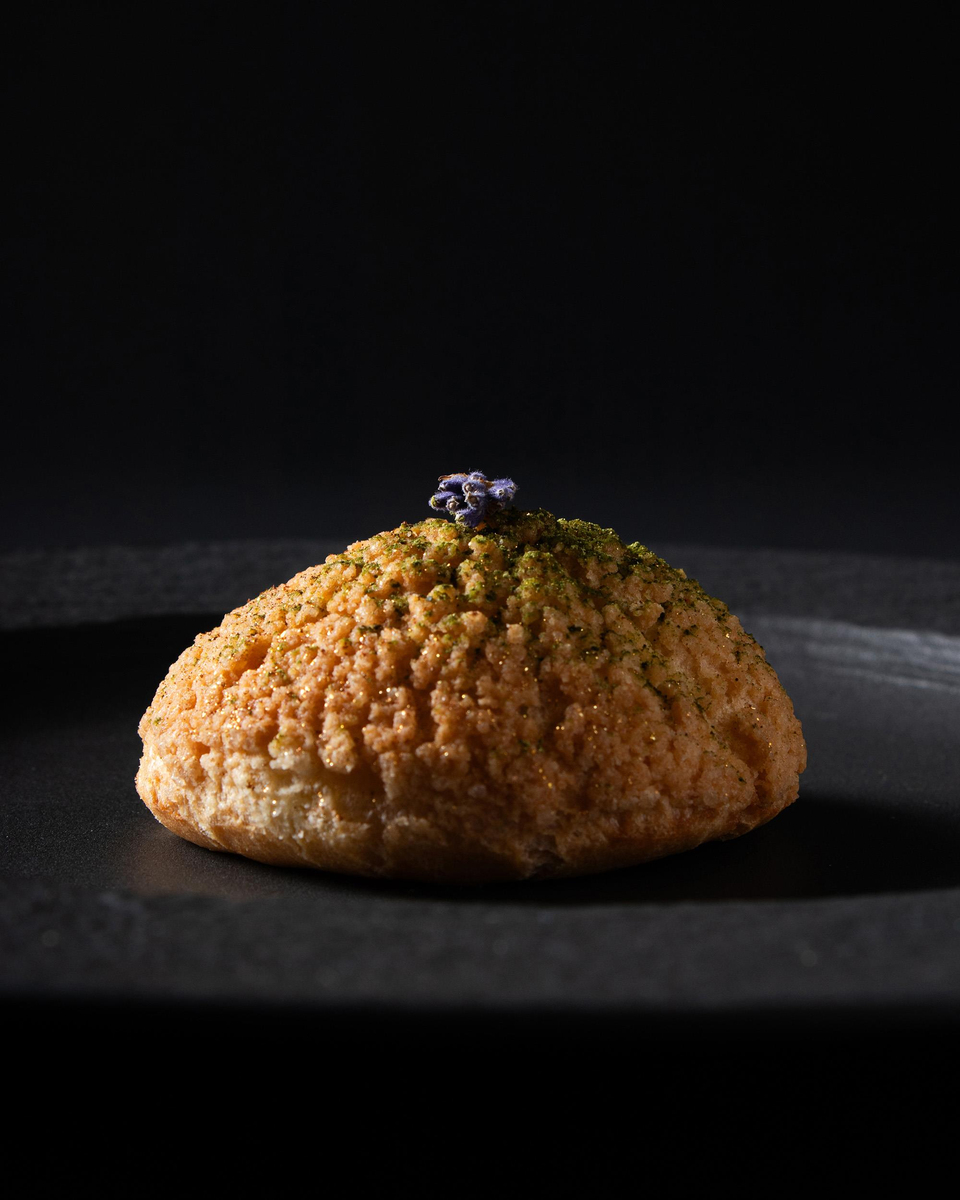 Matcha ve Lavanta Kremalı Choux