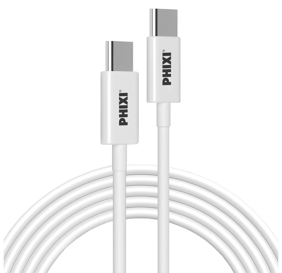 PHIXI CB423T Type-C to Type-C Şarj ve Data Kablosu 27W 3m USB-C