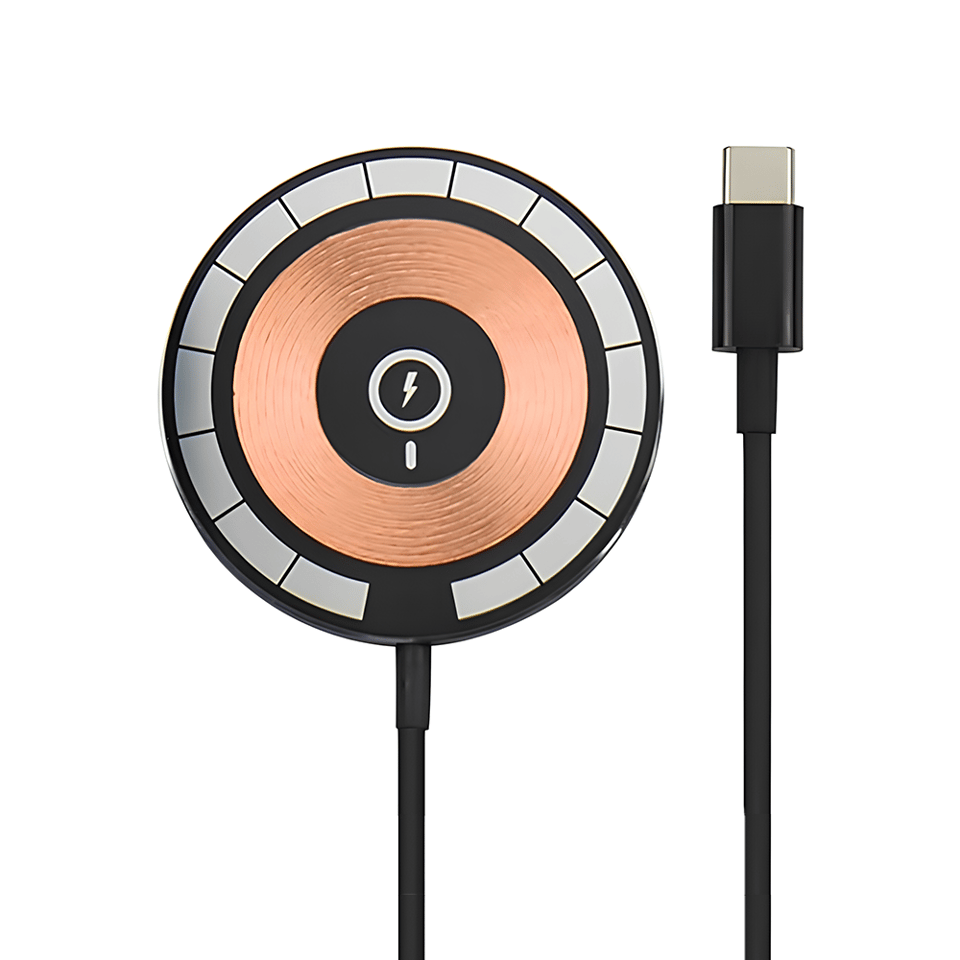 PHİXİ FORCE MV13 MAGSAFE 15W HIZLI WİRELESS TRANSPARAN ŞARJ KABLOSU