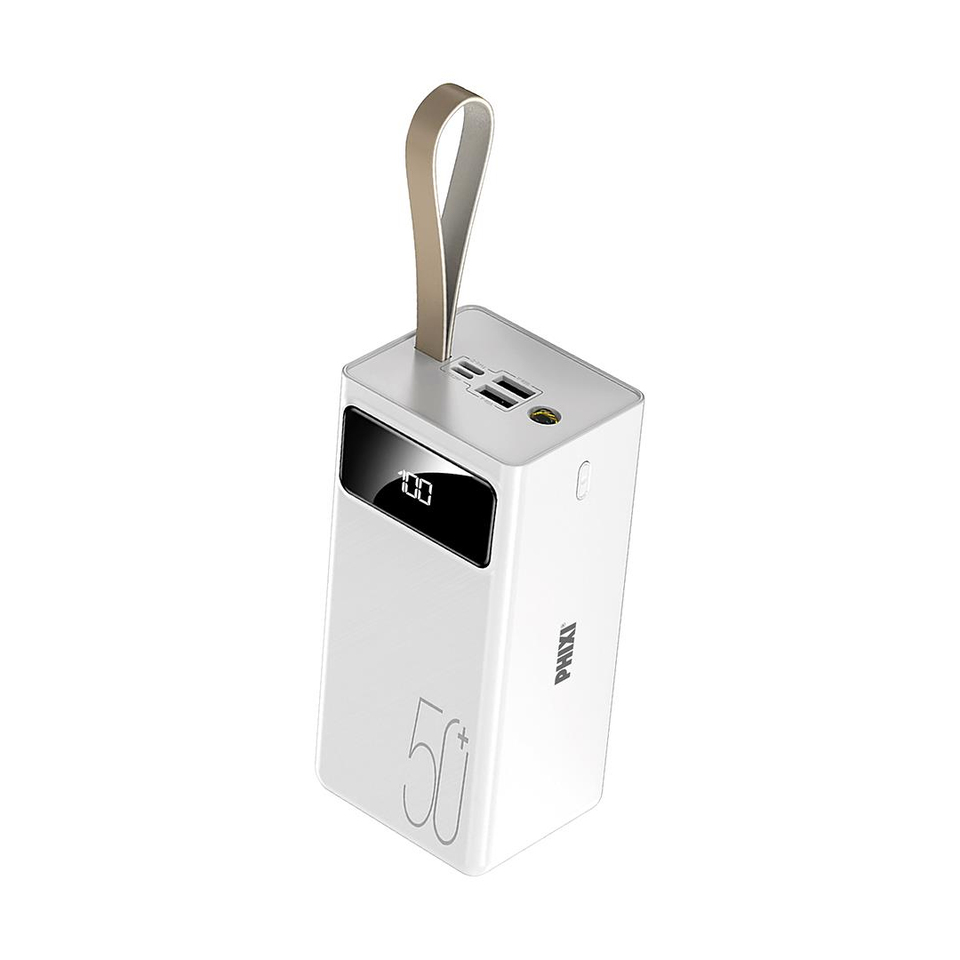 Phixi Force P50 50.000mAh 2 Çıkışlı LCD Göstergeli Powerbank