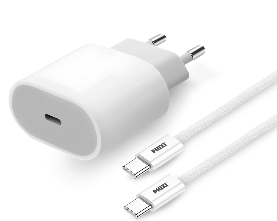 Ultimate Serisi UPD4135T 35W Type-C Girişli Yeni Nesil Hızlı Şarj Adaptörü + Type-C to Type-C Hasır Kablo