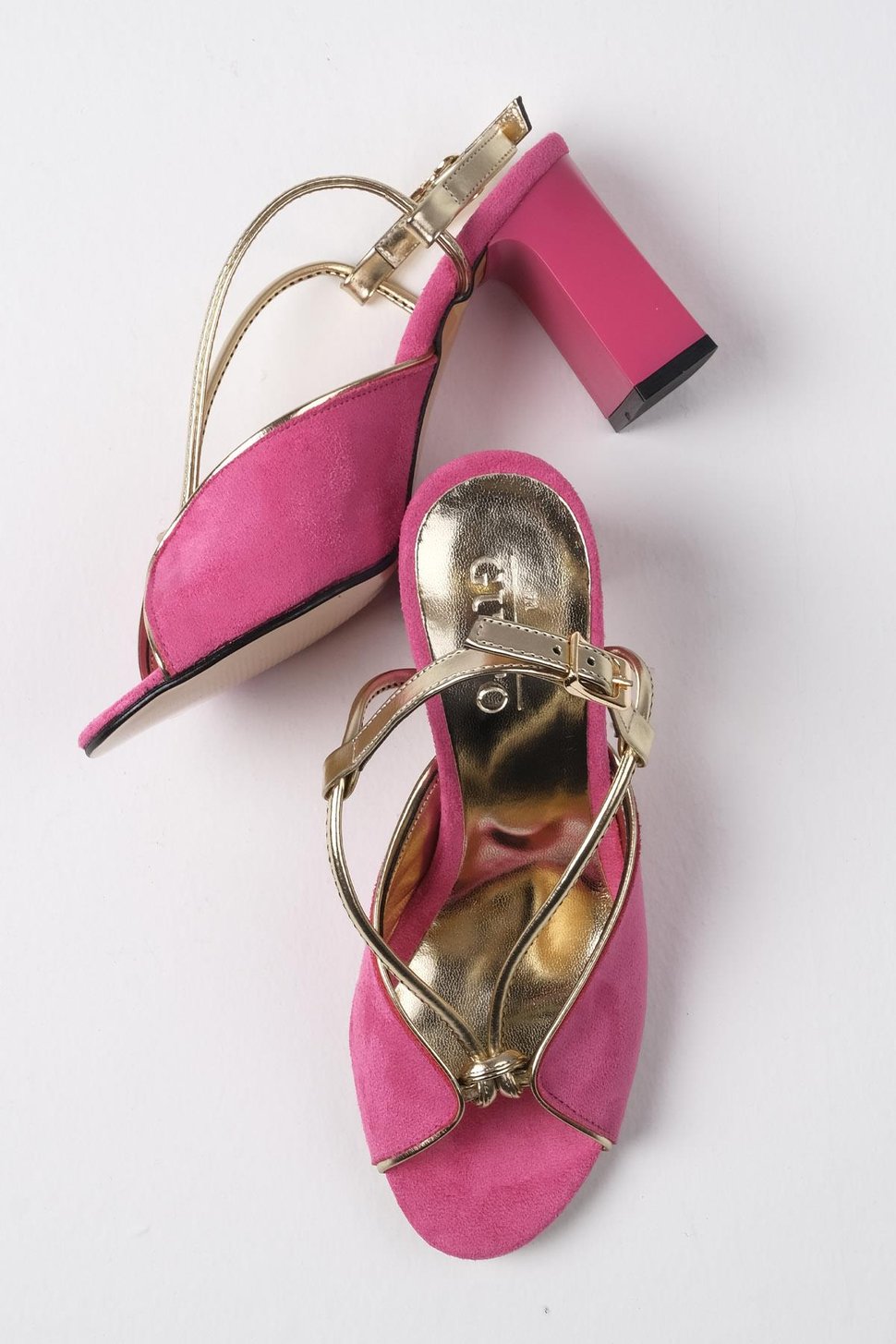 Colette Fuşya Renk Topuklu Sandalet-SANDALET-Mio Gusto-01470FUS
