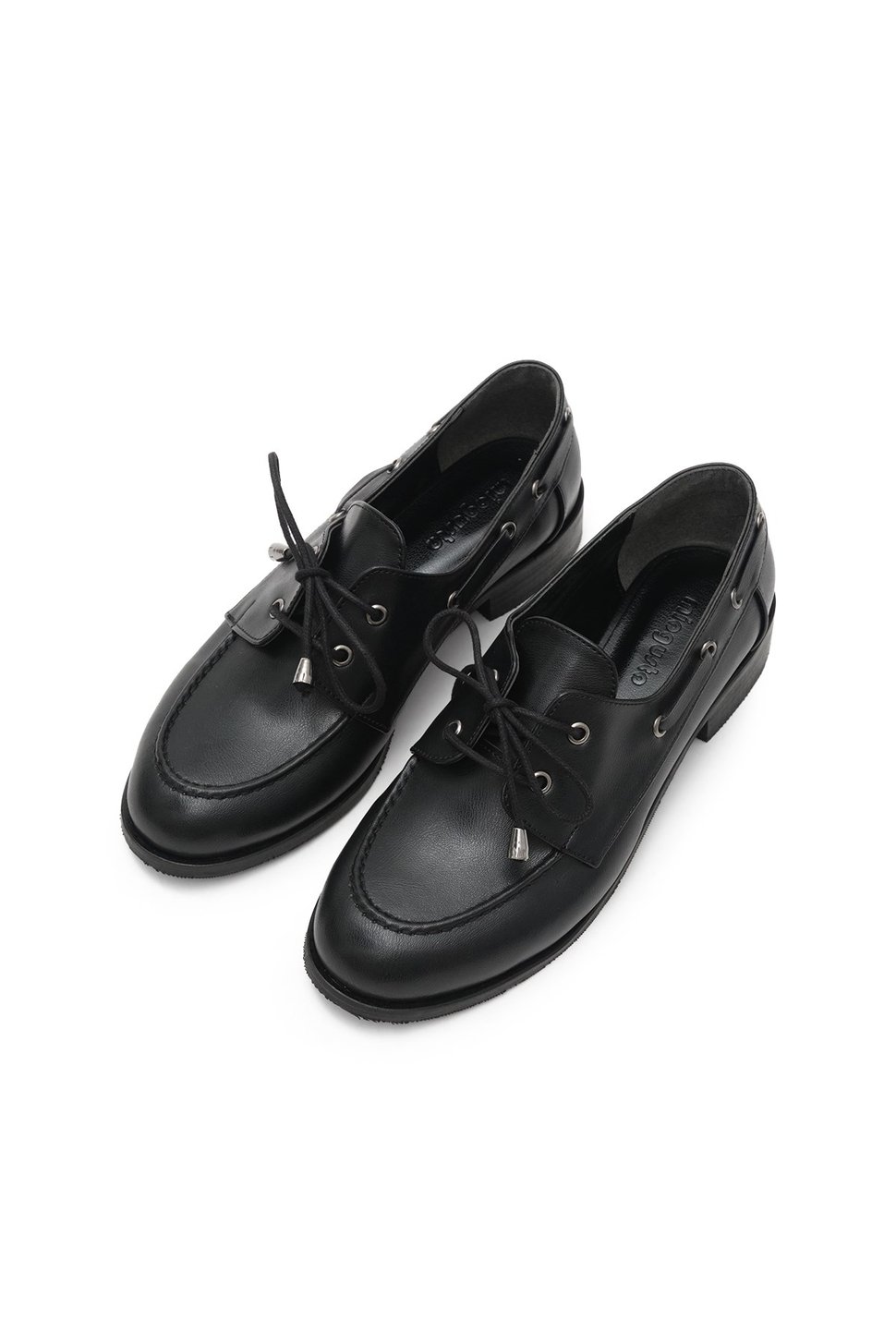 Kahverengi Rugan Kalın Tabanlı Loafer 4,5 cm | Mio Gusto