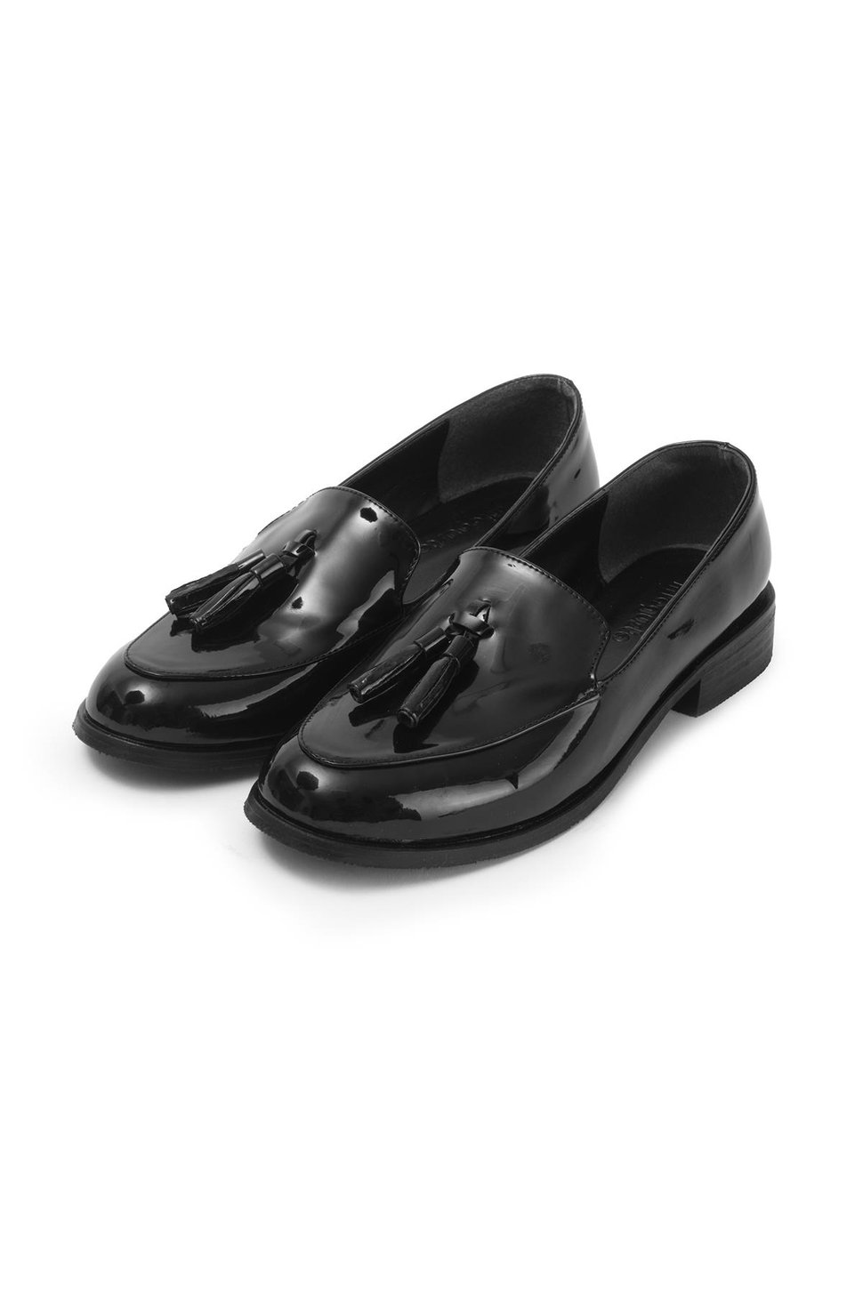 Mio Gusto Siyah Renk Rugan Oxford Ayakkabı