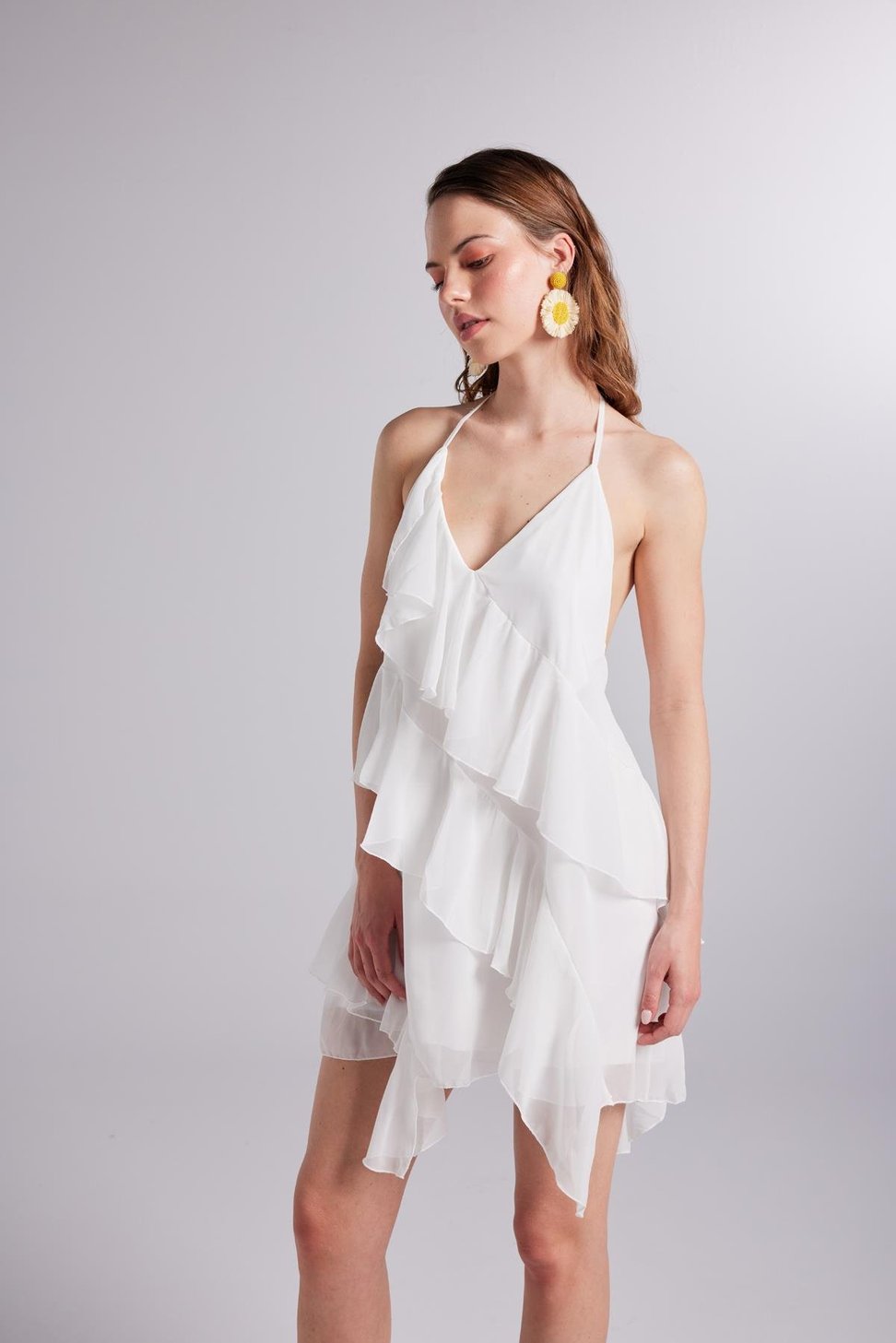 Capri Dress White
