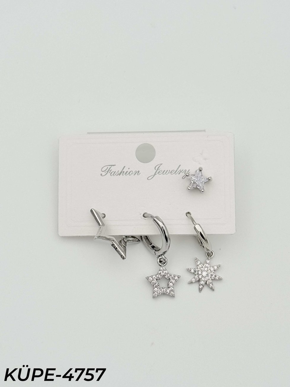 14K 3'lü Set Küpe // KÜPE-4757KÜPE-4757