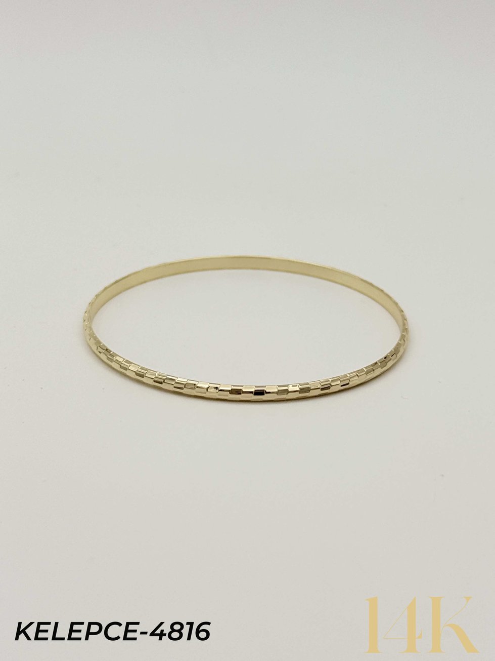 14K Bilezik (Tekli satılmaktadır) 6.0 Boy // KELEPCE-4816KELEPCE-4816