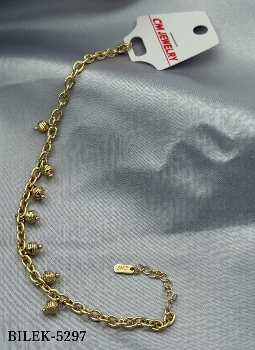 14K CM Bileklik // BILEK-5297.BILEK-5297
