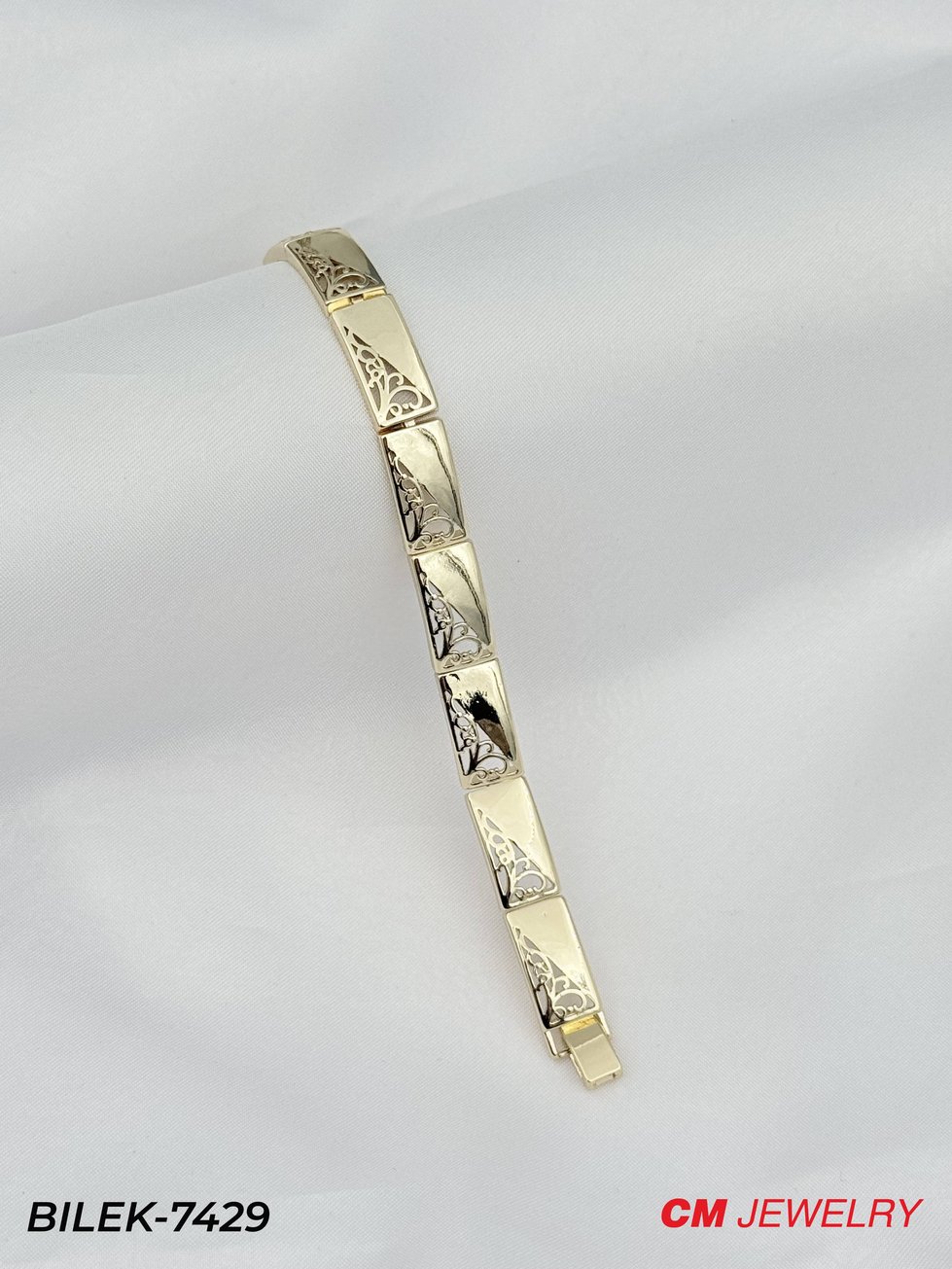 14K CM Bileklik // BILEK-7429BILEK-7429