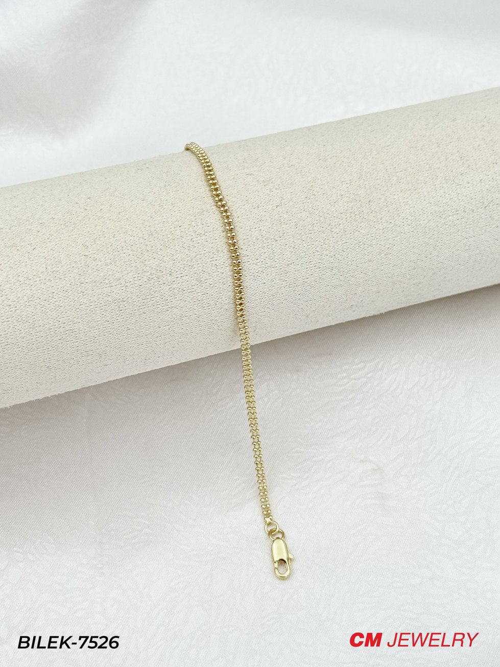 14K CM Bileklik // BILEK-7526BILEK-7526