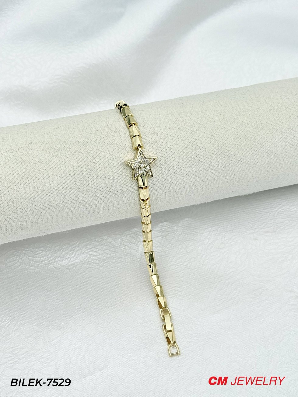 14K CM Bileklik // BILEK-7529BILEK-7529