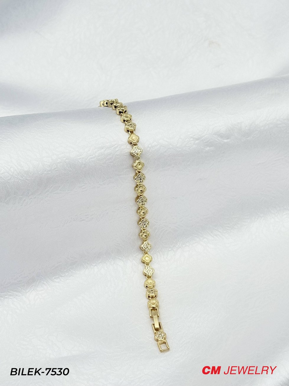 14K CM Bileklik // BILEK-7530BILEK-7530