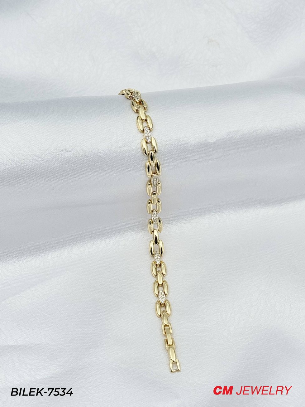 14K CM Bileklik // BILEK-7534BILEK-7534