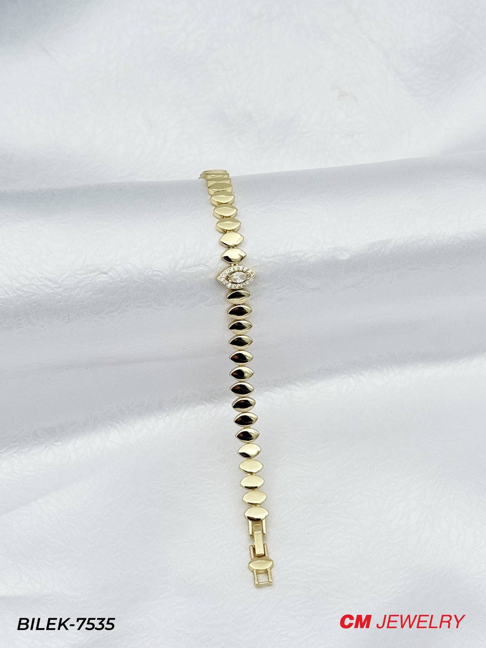 14K CM Bileklik // BILEK-7535BILEK-7535