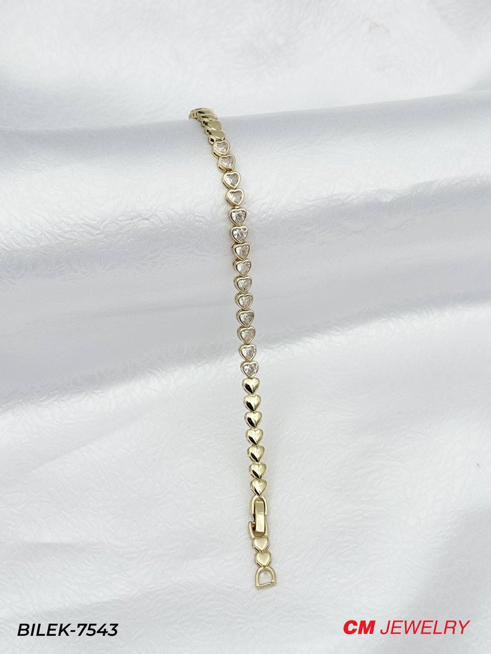 14K CM Bileklik // BILEK-7543BILEK-7543