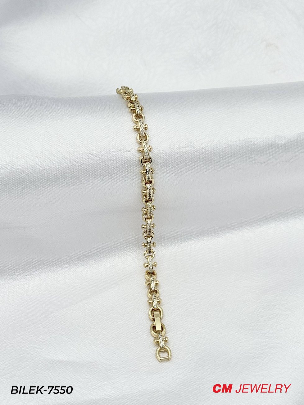 14K CM Bileklik // BILEK-7550BILEK-7550
