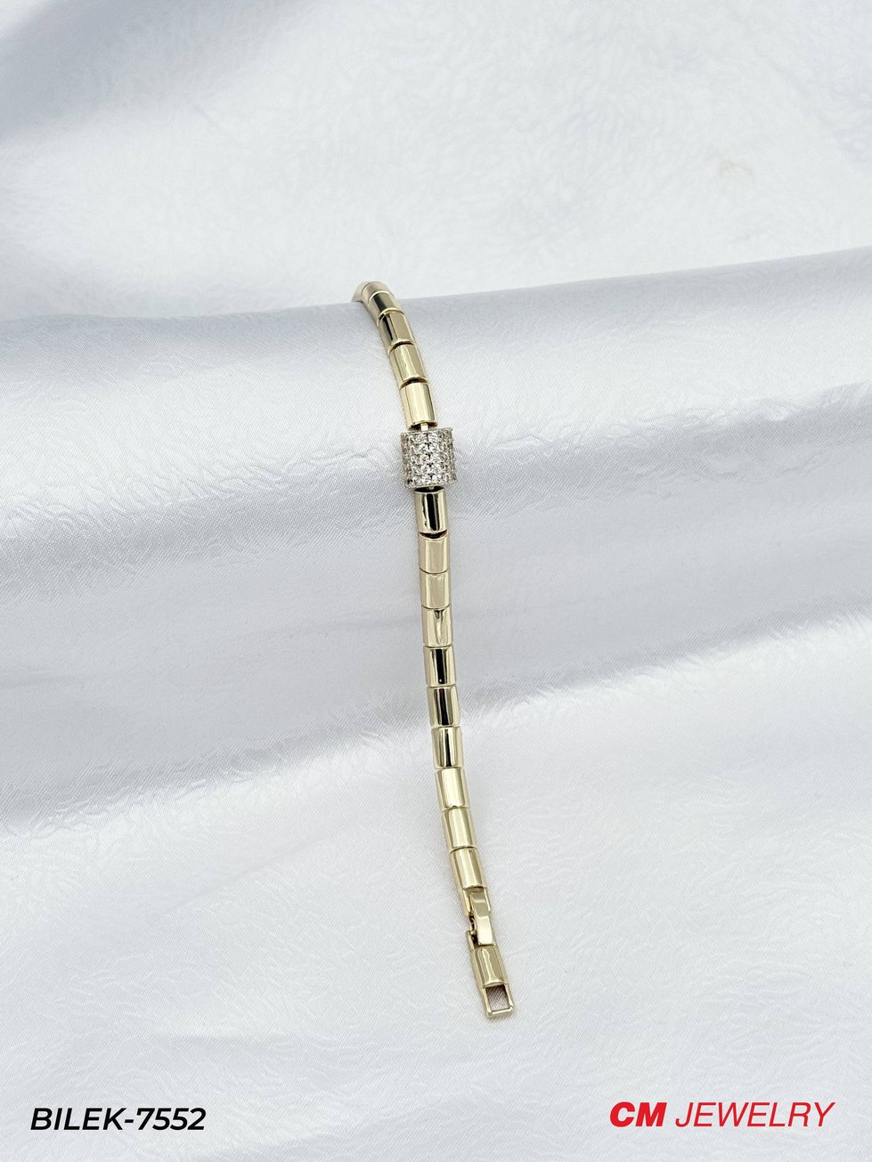 14K CM Bileklik // BILEK-7552BILEK-7552