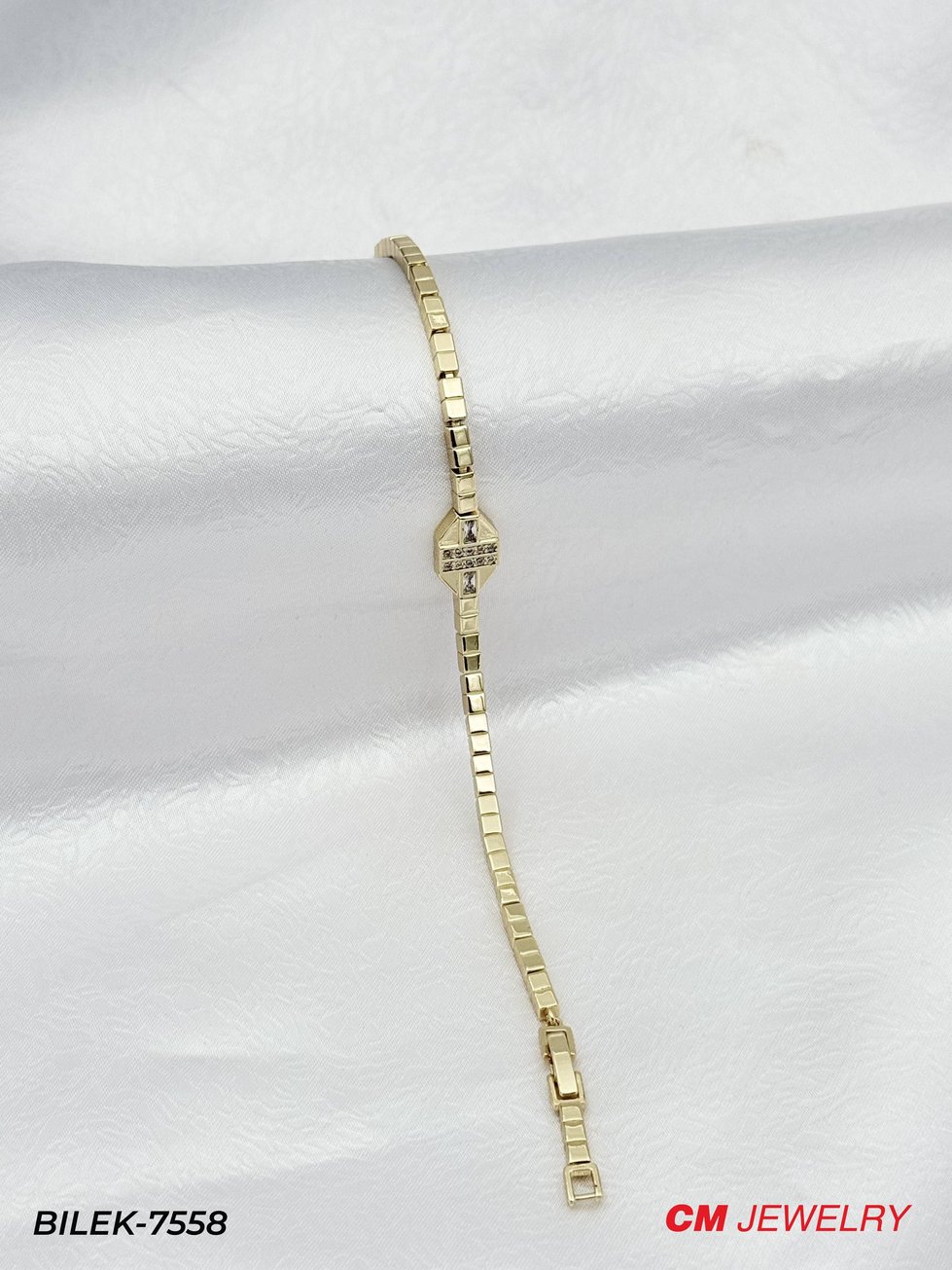 14K CM Bileklik // BILEK-7558BILEK-7558