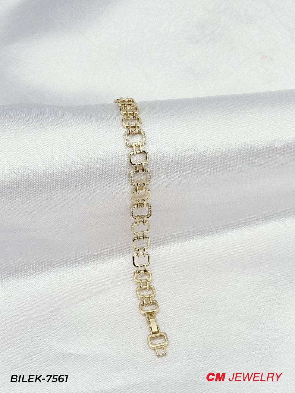 14K CM Bileklik // BILEK-7561BILEK-7561