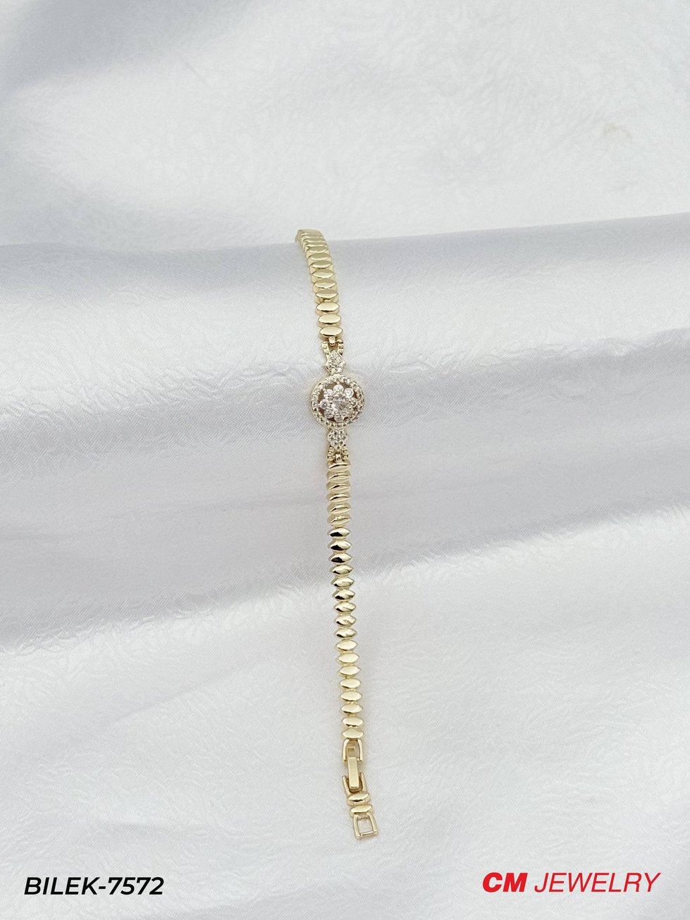 14K CM Bileklik // BILEK-7572BILEK-7572