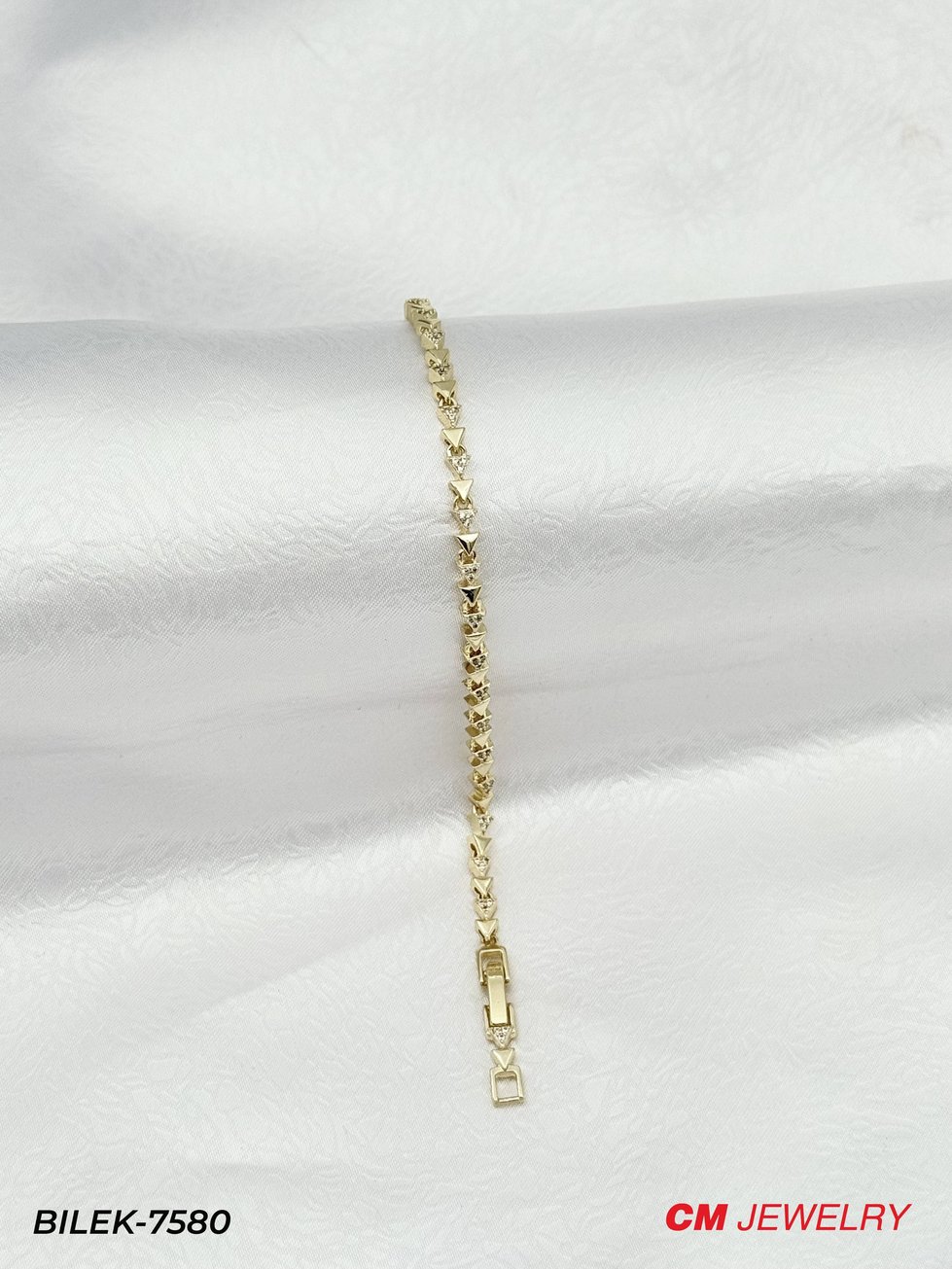 14K CM Bileklik // BILEK-7580BILEK-7580